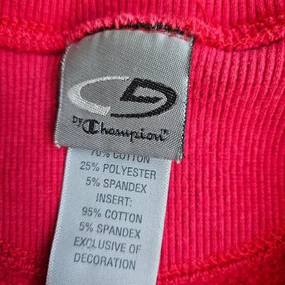2000s Champion Sweatshirt Red - Picture 2 of 3